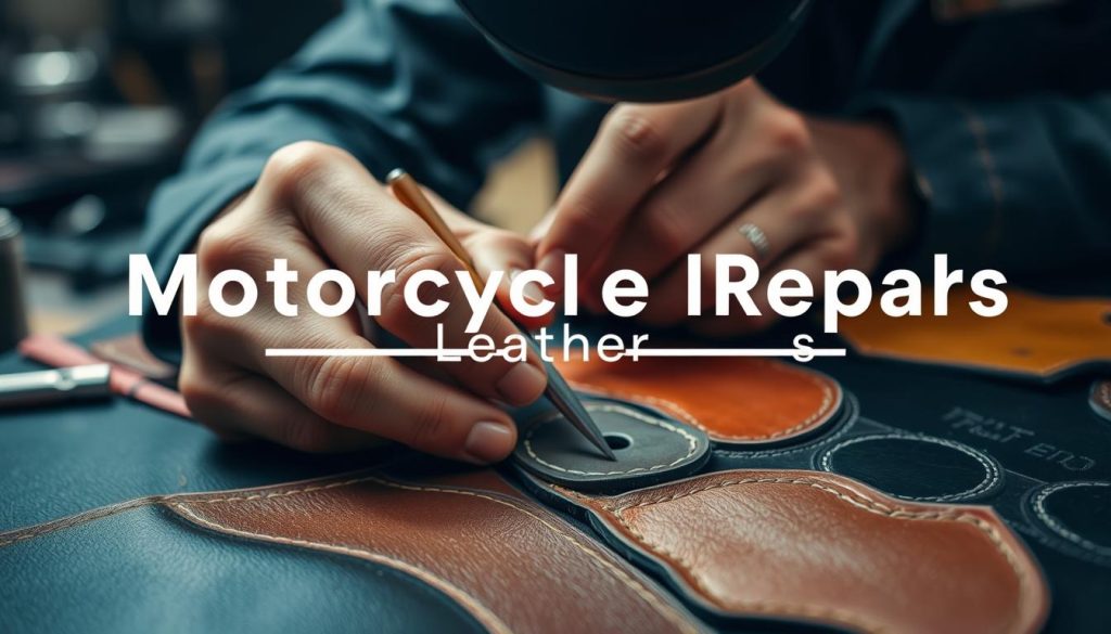 motorcycle leather repair